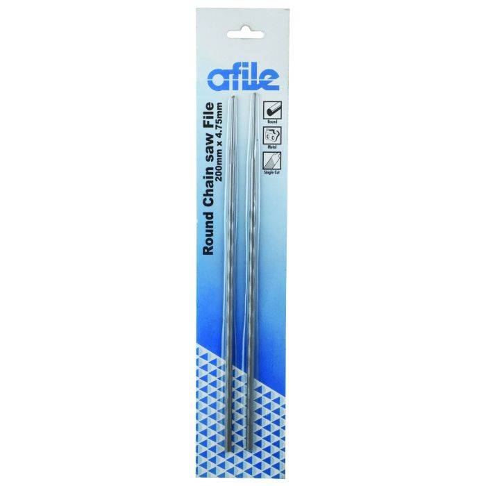 Mitco Round Chainsaw File 4.75mm - 2 Pack