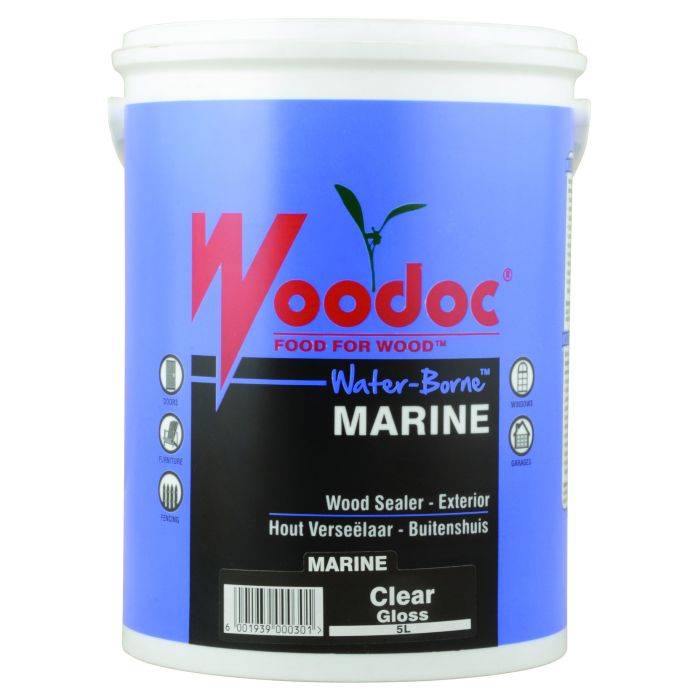 Woodoc Waterborne Marine Gloss Clear 5L