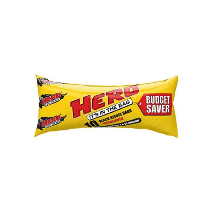 Hero Budget Saver Refuse Bags 750 x 950mm - 10 Pack