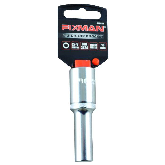 Fixman 1/2" Drive Dr. Deep Socket 10mm