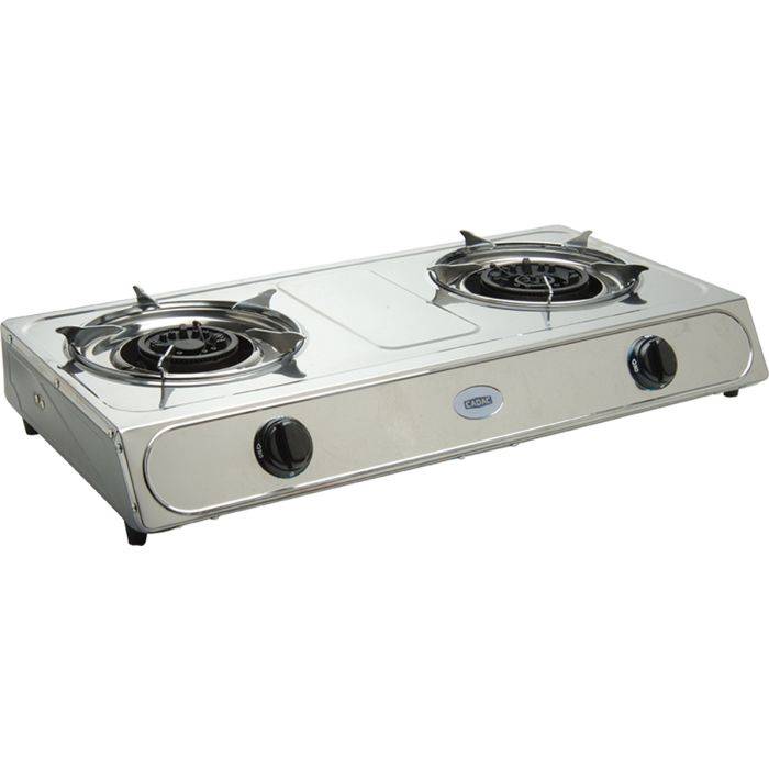 Cadac 2-Plate Stainless Steel Gas Stove