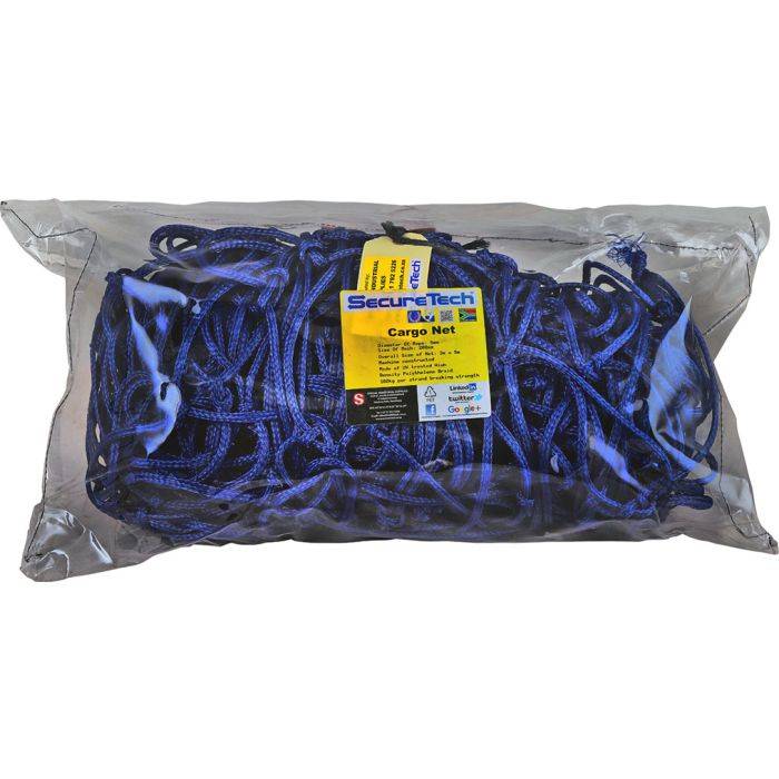 SecureTech Nylon Rope Cargo Net 3 x 5m
