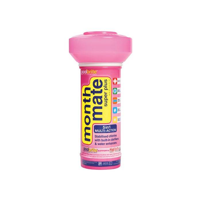 PoolBrite Pink Month Mate Super Plus Floater 1.5kg
