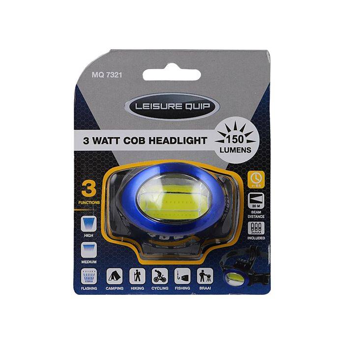 Leisure Quip COB Headlight 3W
