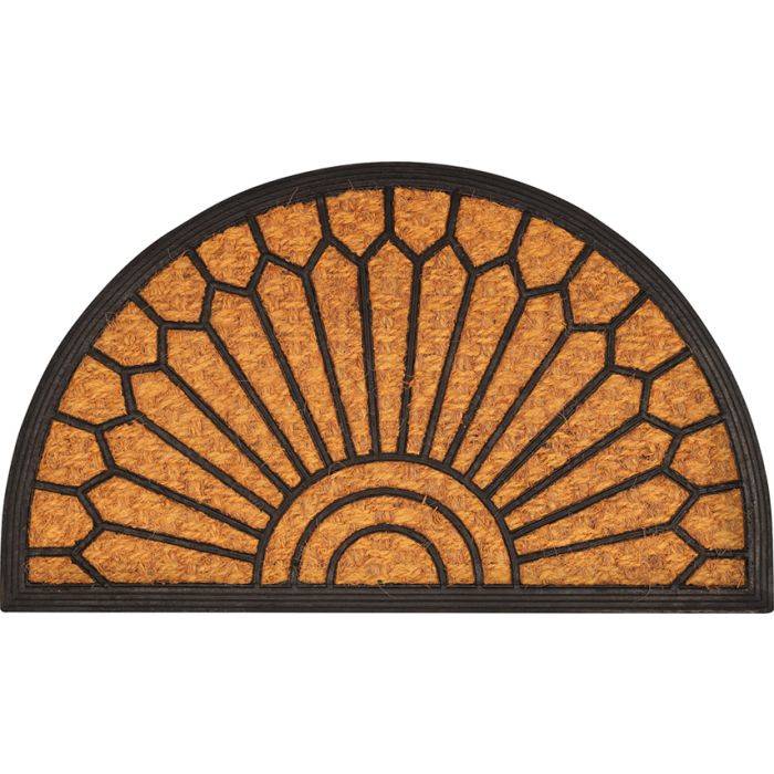 Eco Garden Half Moon Door Mat 450 x 750mm