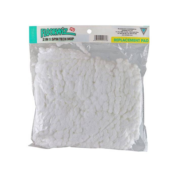Verimark Floorwiz Spin Tech Mop Replacement Pad