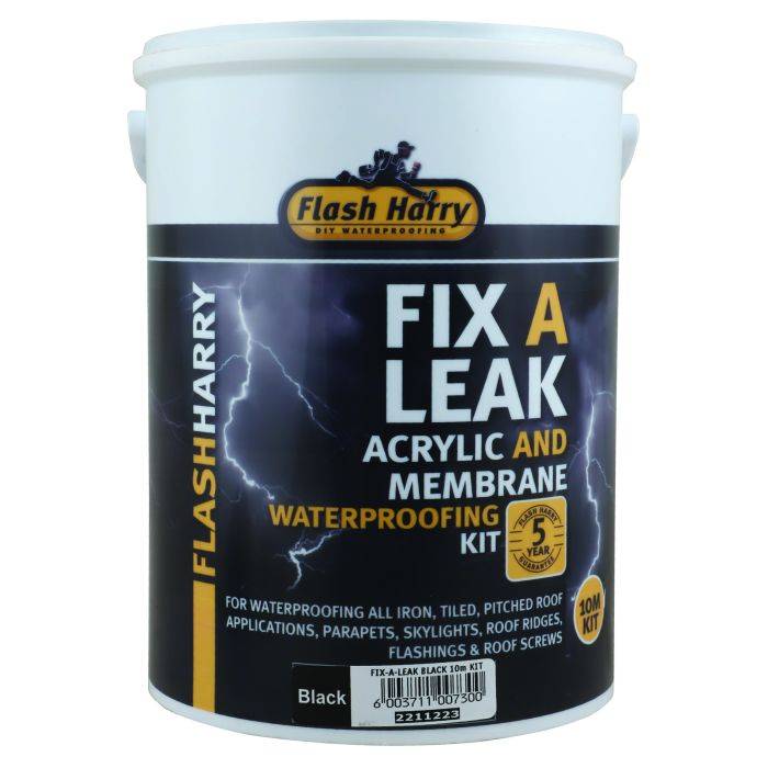 Flash Harry Fix-A-Leak Kit Black 5L