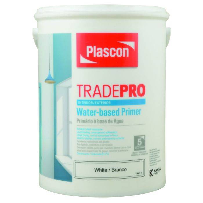 Plascon Tradepro Water-Based Plaster Primer 5L