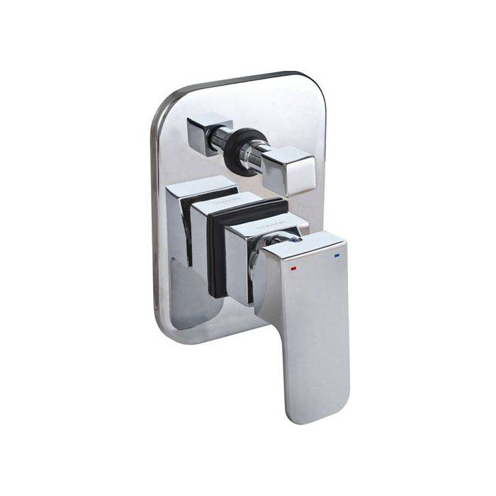 Chrome Plated Delta Concealed Mixer & Diverter