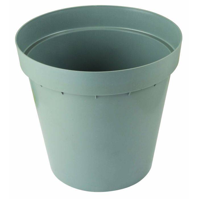 Grey Plastic Round Pot 300mm