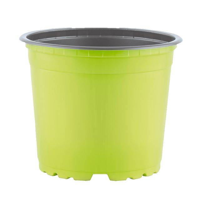 Light Green Thermoform Plant Pot 170mm