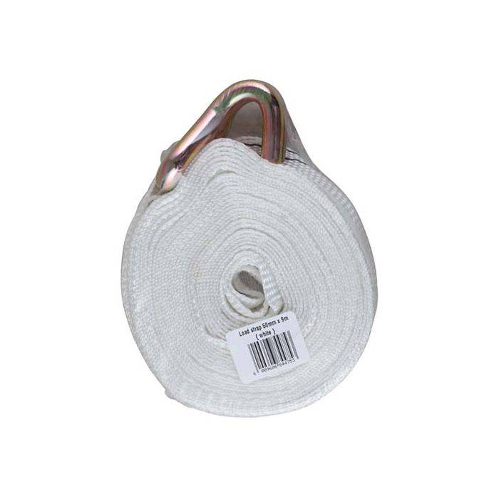 Securetech White Load Strap 50mm x 9m