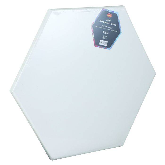 Dala Hexagonal Canvas 20cm