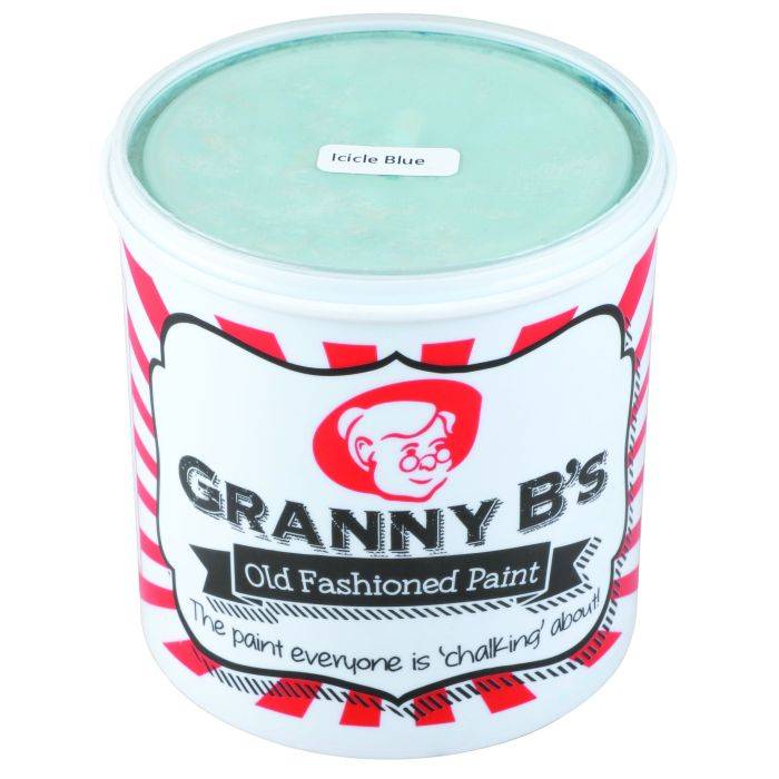 Granny B's Old Fashioned Chalk Paint Icicle Blue 1L