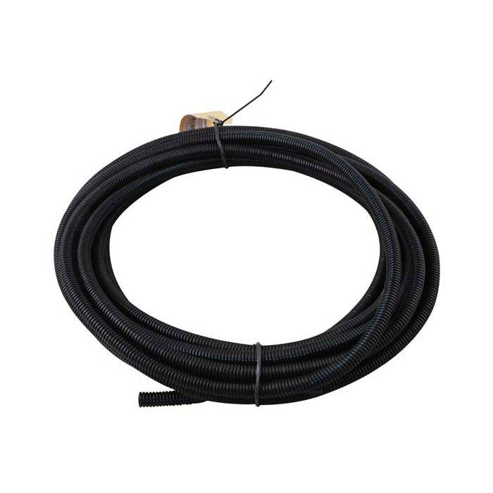 Black Convoluted Split Tubing 4.5mm x 10m
