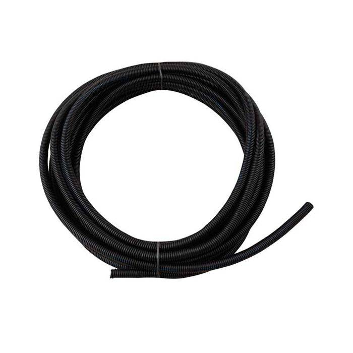 HellermannTyton Black Split Convulated Tubing 21.8mm x 10m