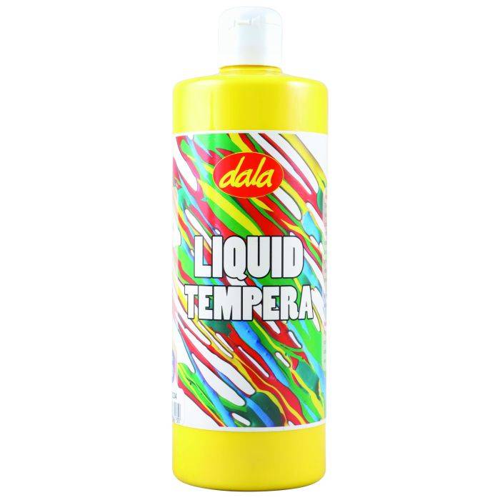 Dala Tempera Liquid Paint Yellow 500ml