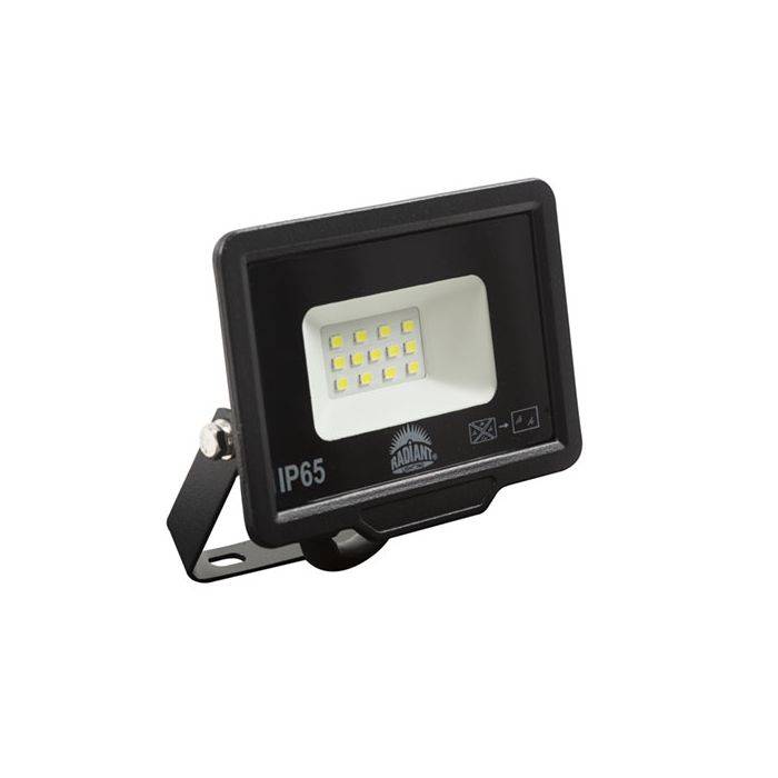 Radiant Black LED Floodlight 10W