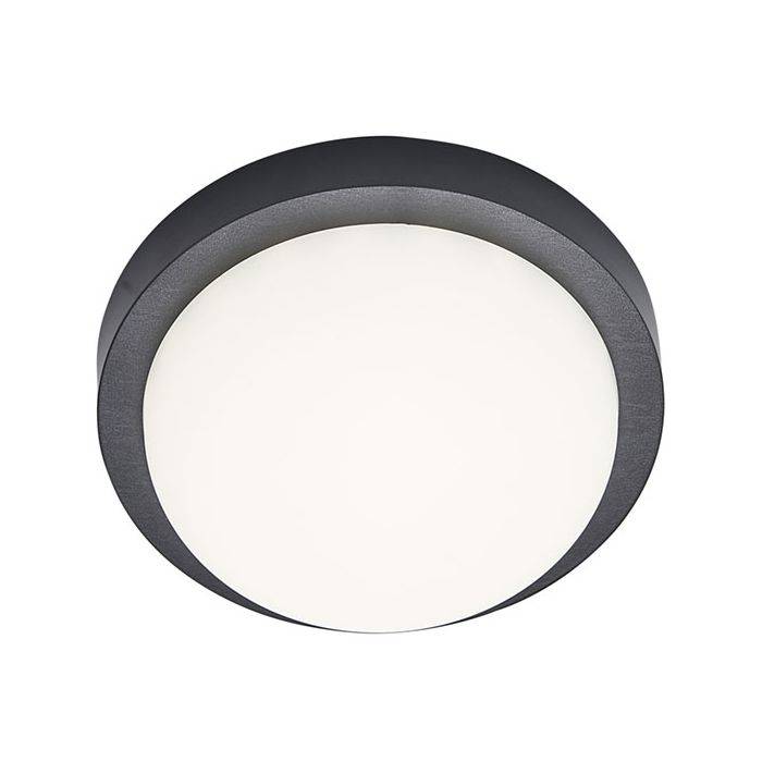 Bright Star Black 18W LED Bulkhead Fitting 220mm