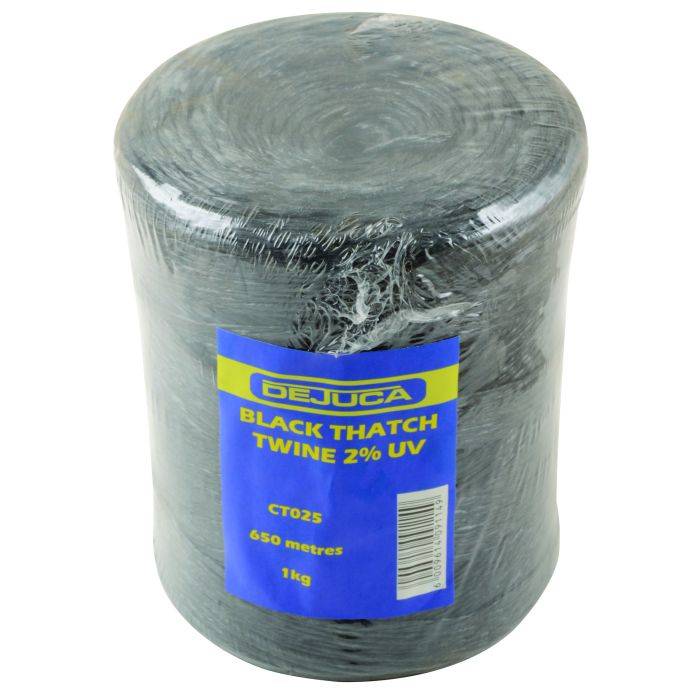 Black Poly Thatching Twine 650m