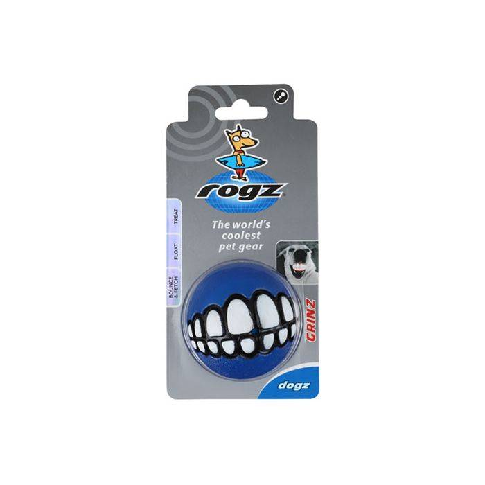 Rogz Grinz Blue Ball 64mm