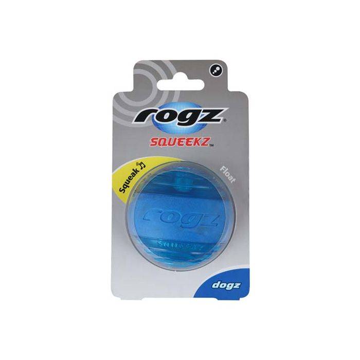 Rogz Medium Blue Squeekz Ball