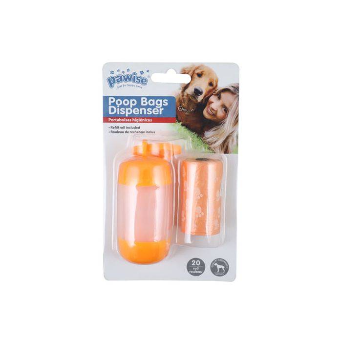 Pawise Poop Bags Dispenser - 20 Pack