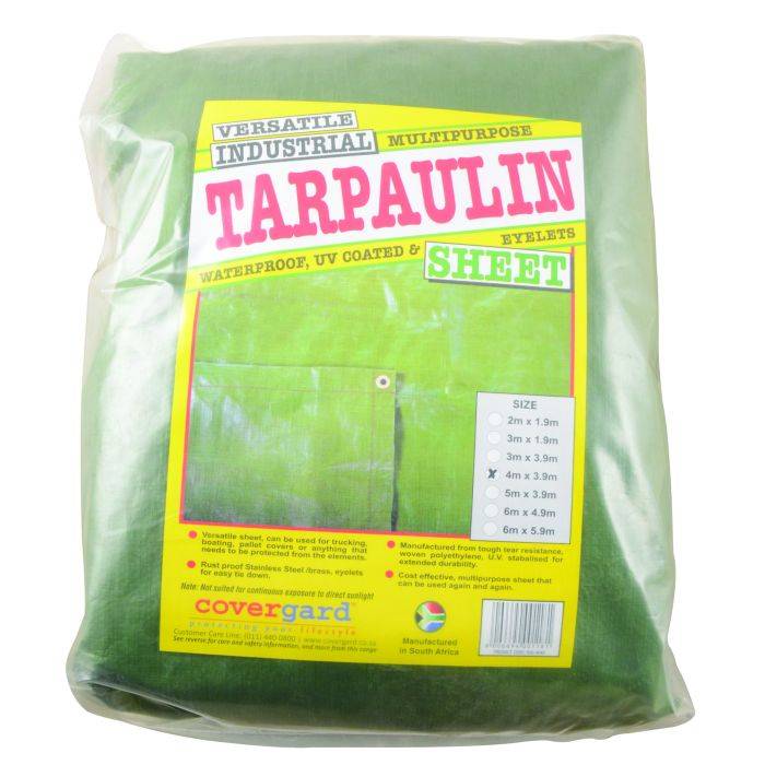 Covergard Budget Groundsheet 3.9 x 4m