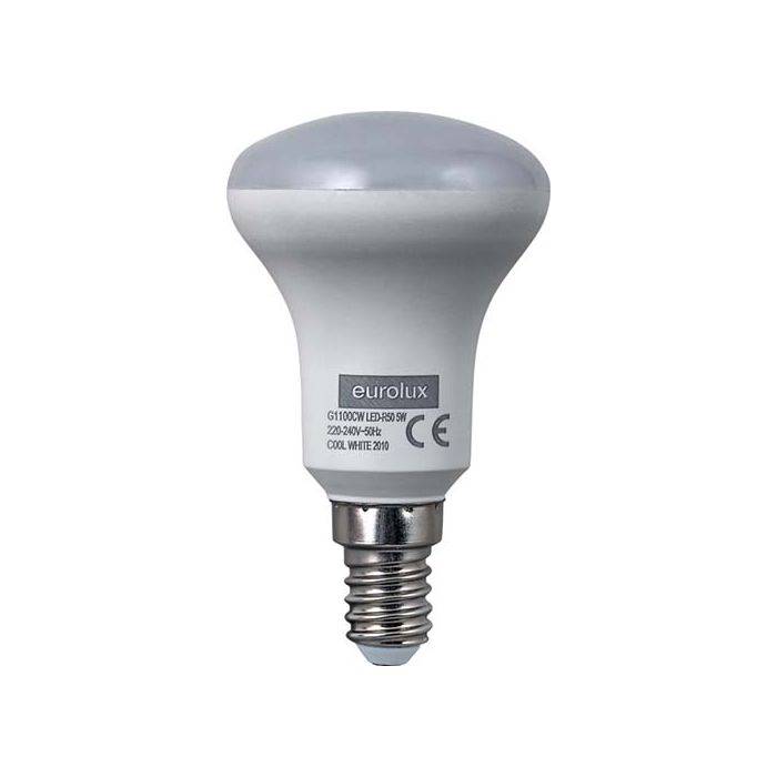 Eurolux 5W Cool White E14 LED Globe