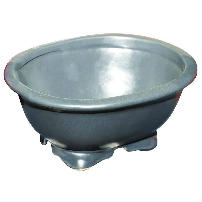 Oval Bullbosum Bonsai Pot 200 x 160 x 80mm