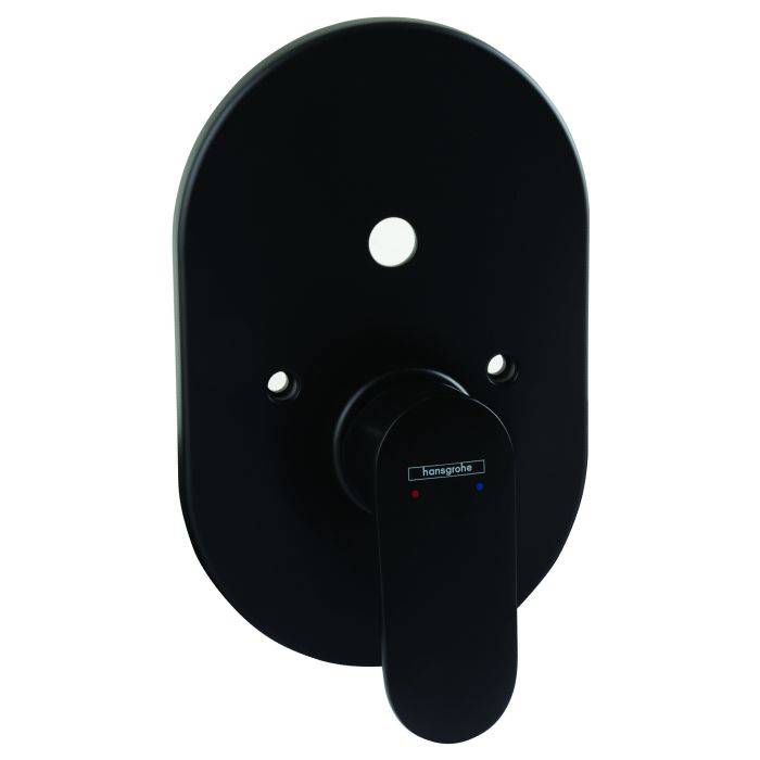 Hansgrohe Black Vernis Blend Concealed Bath Mixer