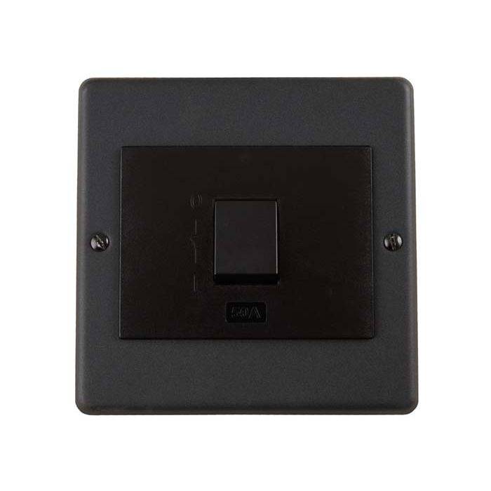Lesco Matt Black 50A Isolator Switch 4x4