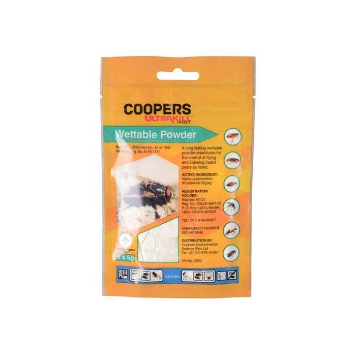 Coopers Ultrakill 5x5g Wettable Powder