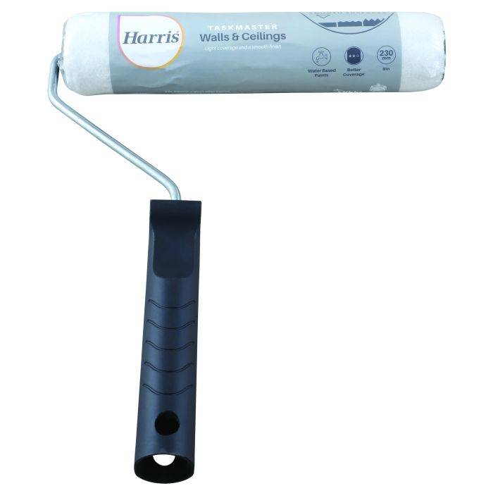 Harris Taskmaster Smooth Roller & Handle 230mm