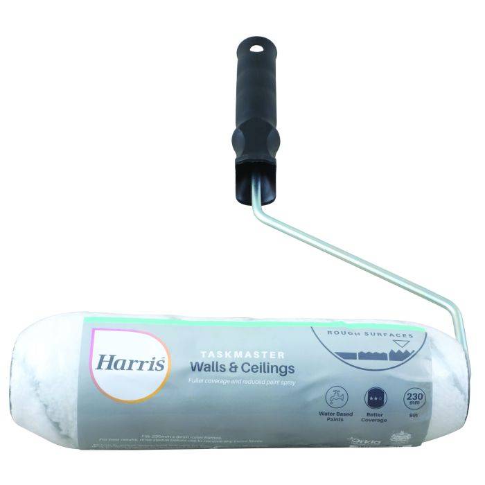 Harris Taskmaster Rough Roller & Handle 230mm