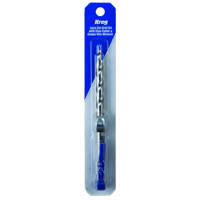 Kreg Easy-Set Pocket-Hole Drill Bit With Stop Collar & Gauge