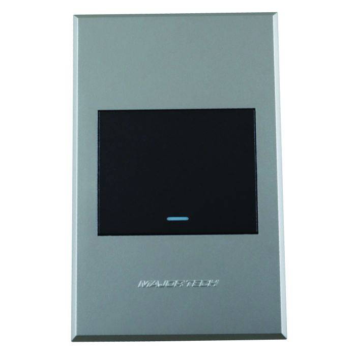 Veti 3 Graphite & Titanium 1-Lever 1-Way Light Switch 2x4