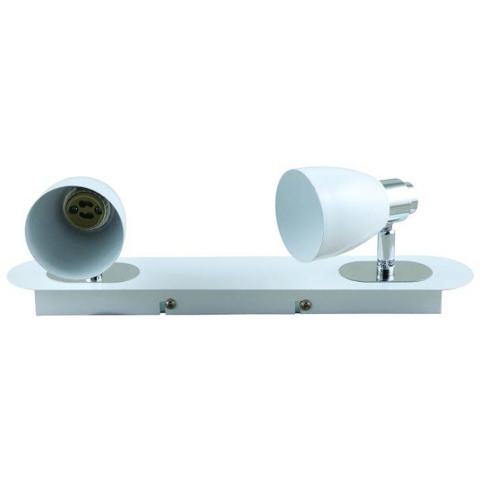 Radiant White Nix Bar 2-Light Spotlight RS95W
