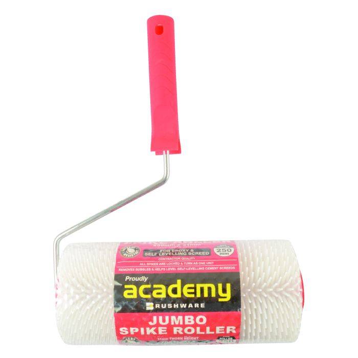 Academy 250mm Jumbo Spike Roller with Handle