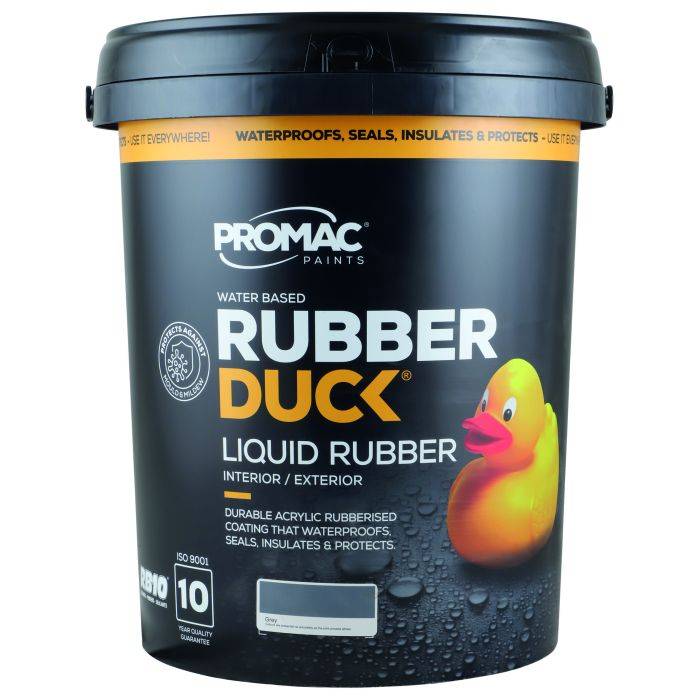 Promac Rubber Duck Liquid Rubber 20L - Charcoal