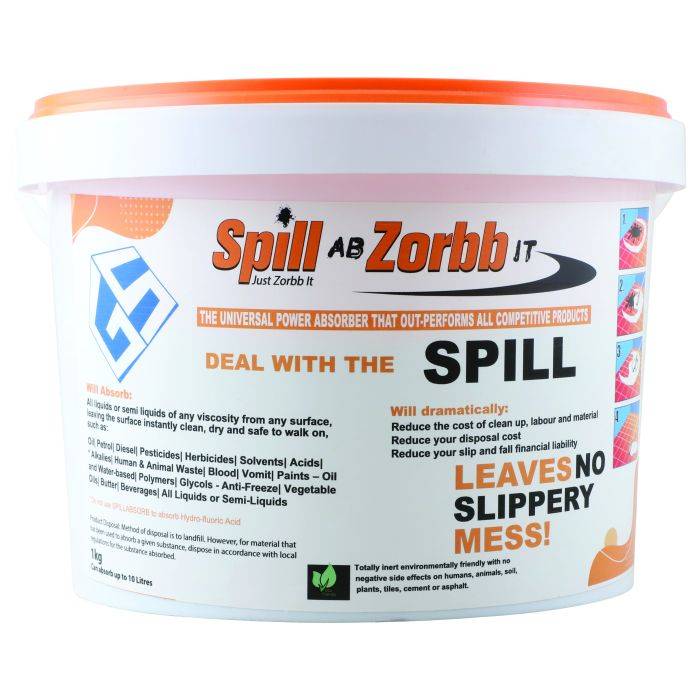 Spill Ab Zorbb Spill Cleaner 1kg