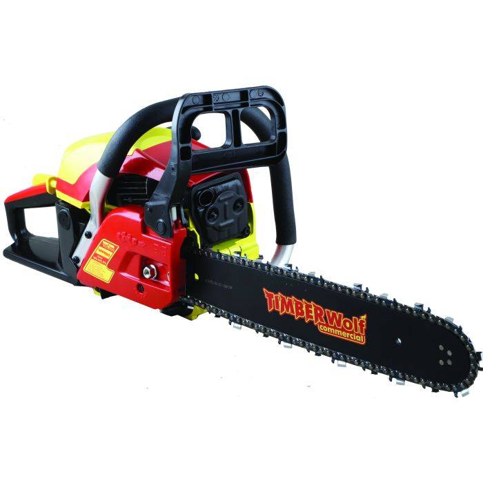 Wolf 406mm 2-Stroke Petrol Chainsaw 54cc