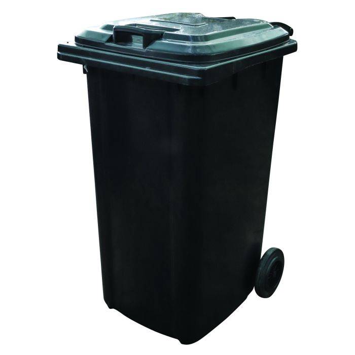 Dustbin Black Wheelie Bin 240L SABS