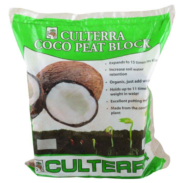 Culterra Coco Peat Coir Fibre Block 5kg
