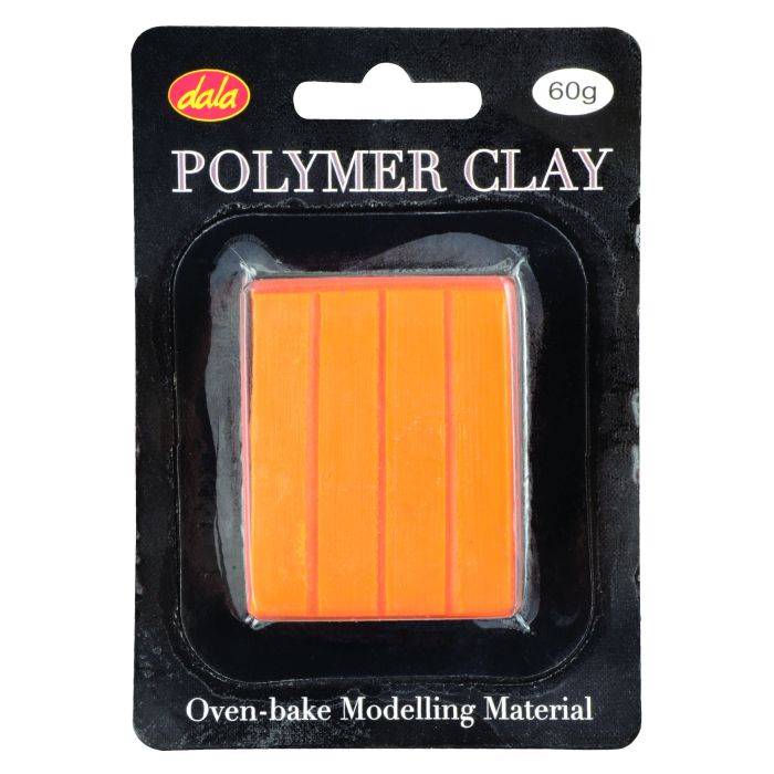 Dala Polymer Clay Orange 60g