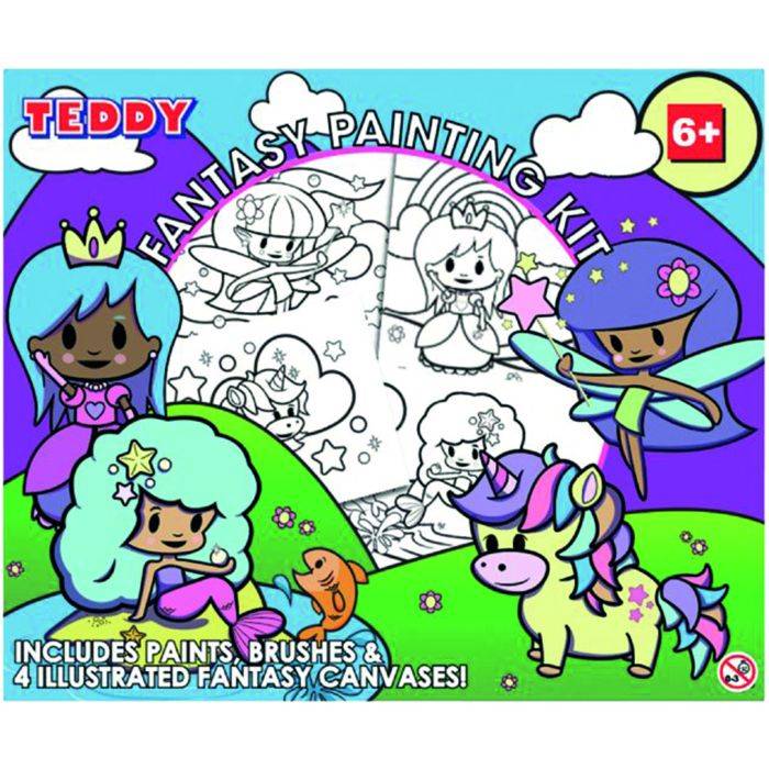 Dala Fairy Canvas Painting Set