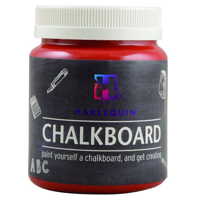 Harlequin's Chalkboard Paint Red 250ml
