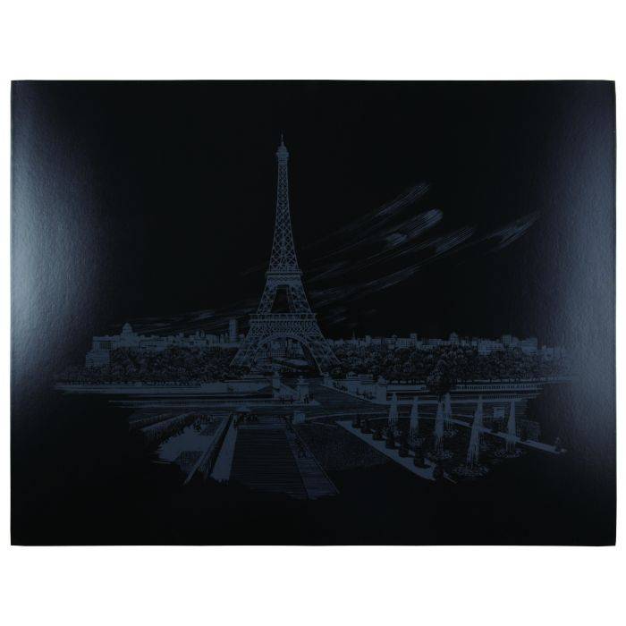 Royal Eiffel Tower Engraving Foil