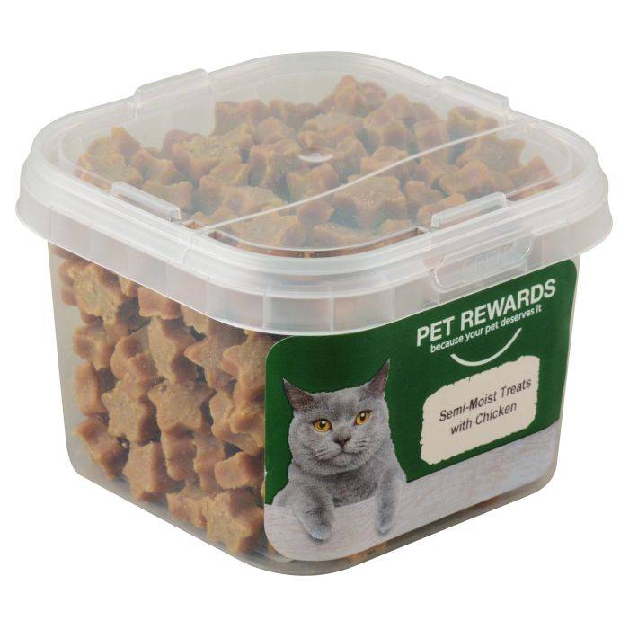 Pet Rewards Cat Semi Moist Chicken Treat 140g
