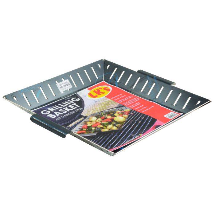 Lk's 430 Stainless Steel Grilling Basket 310 x 310mm